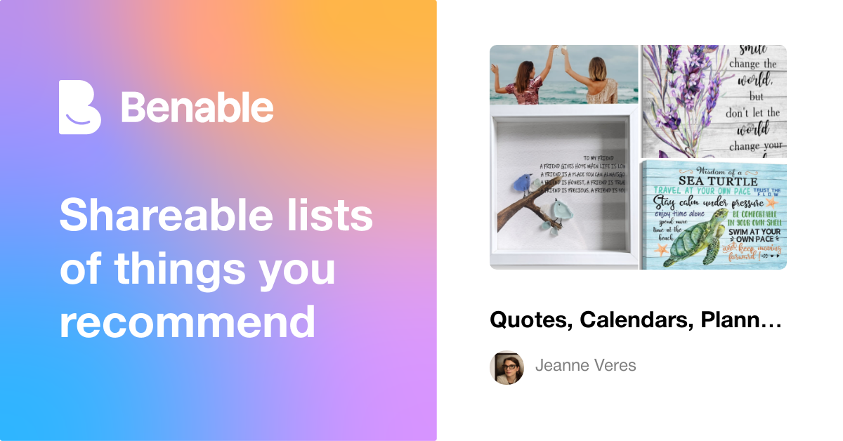 Quotes, Calendars, Planners and inspiration!