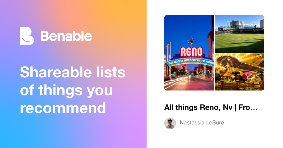 All things Reno, Nv | From a Reno Native
