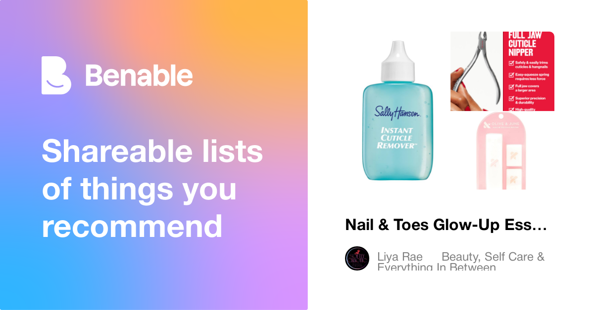 Nail & Toes Glow-Up Essentials (Every Girl’s At-Home Kit)