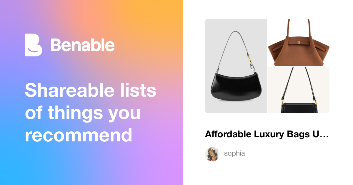 Affordable Luxury Bags Under $250