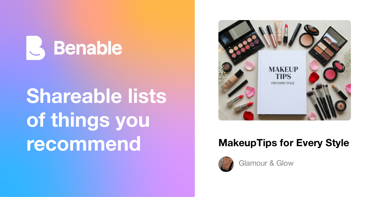 MakeupTips for Every Style