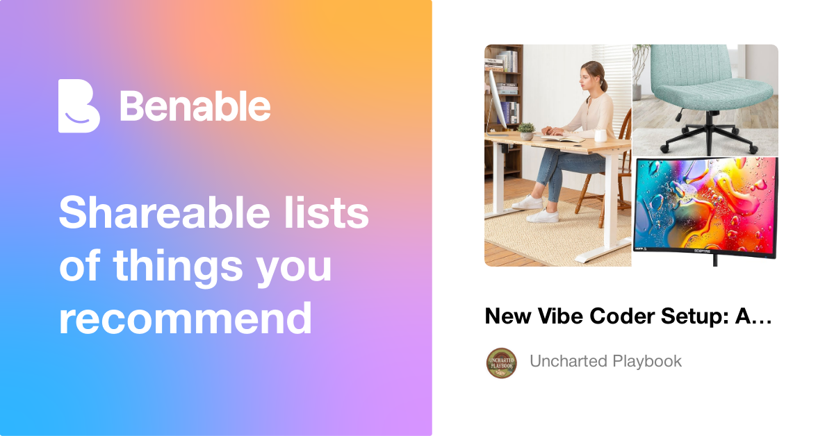 New Vibe Coder Setup: Aesthetic Gear To Help You Build & Architect Worlds