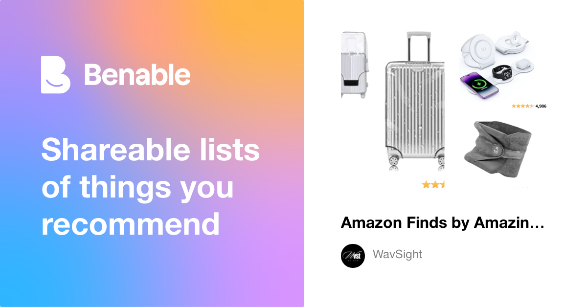 Amazon Finds by Amazine Tings