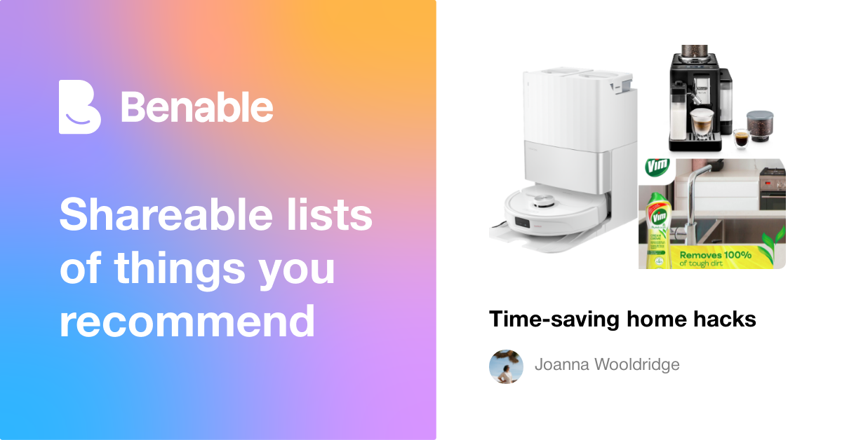 Time-saving home hacks