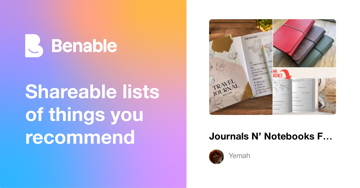 Journals & Notebooks For Any Way You Like To Plan