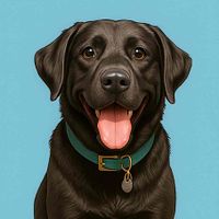 Blu the Black Lab profile picture